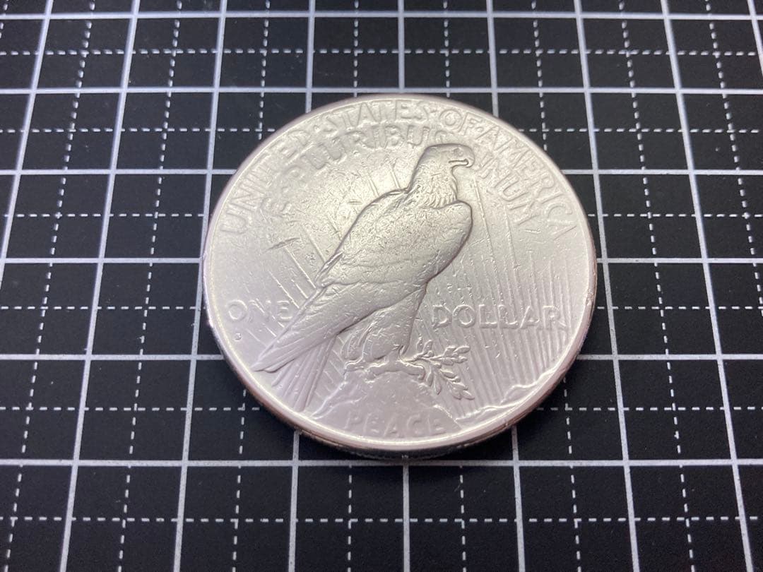 【アメリカ】ピースダラー1ドル銀貨(1928年)