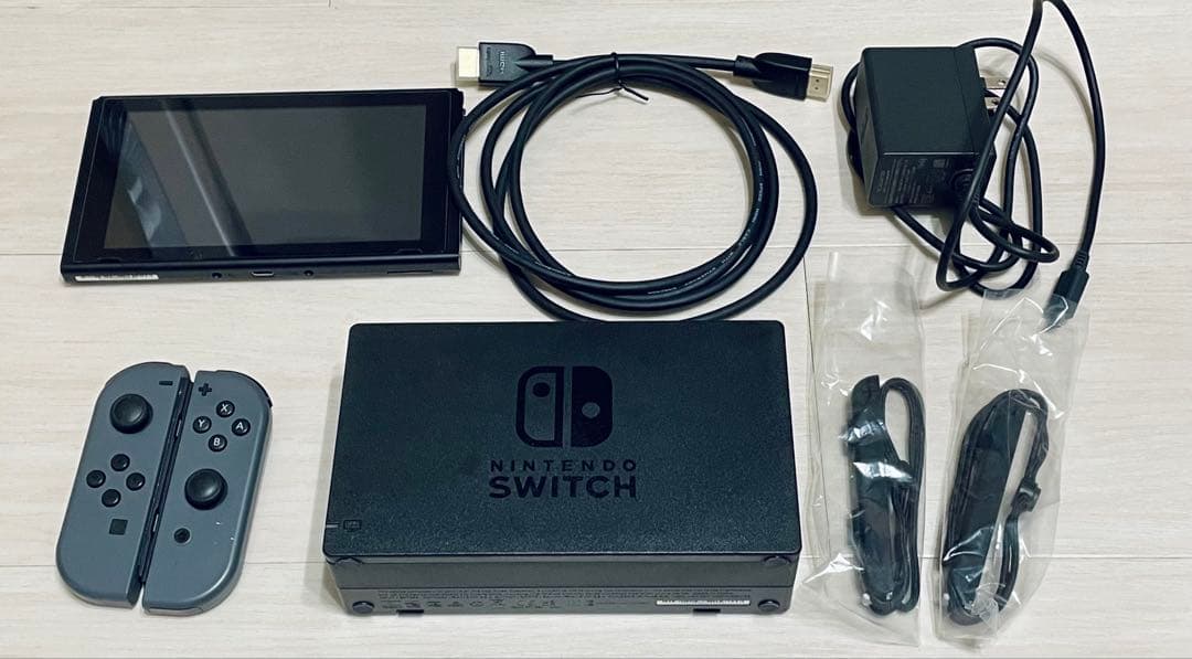 d*9様 【美品】Nintendo Switch Joy-Con　グレー