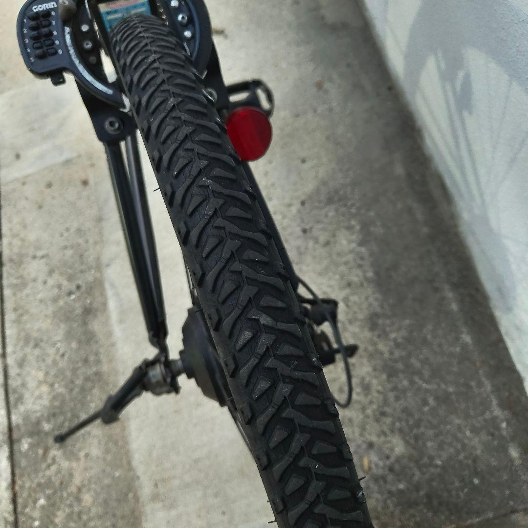 引取限定　HUMMER 電動アシスト黒 ギア　ハマー　ロードバイク　ジャンク