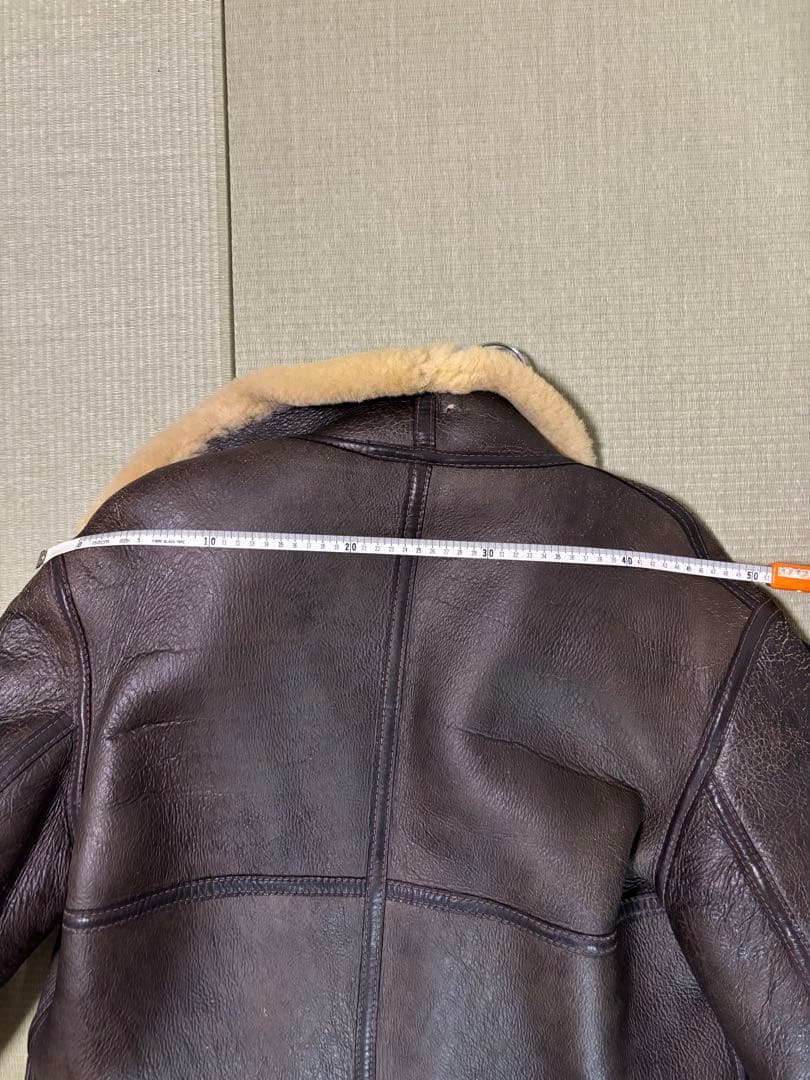 b*a様 【最終値下げ】AVIREX ムートン フライトジャケット B-3 本革