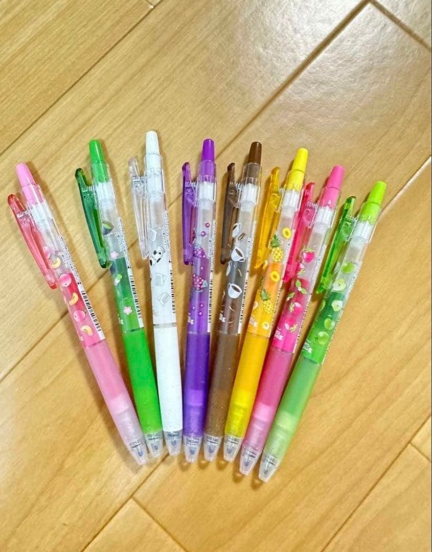 レア　パイロット　限定　Juiceな香り　ジュース　香り付き ボールペン　8本
