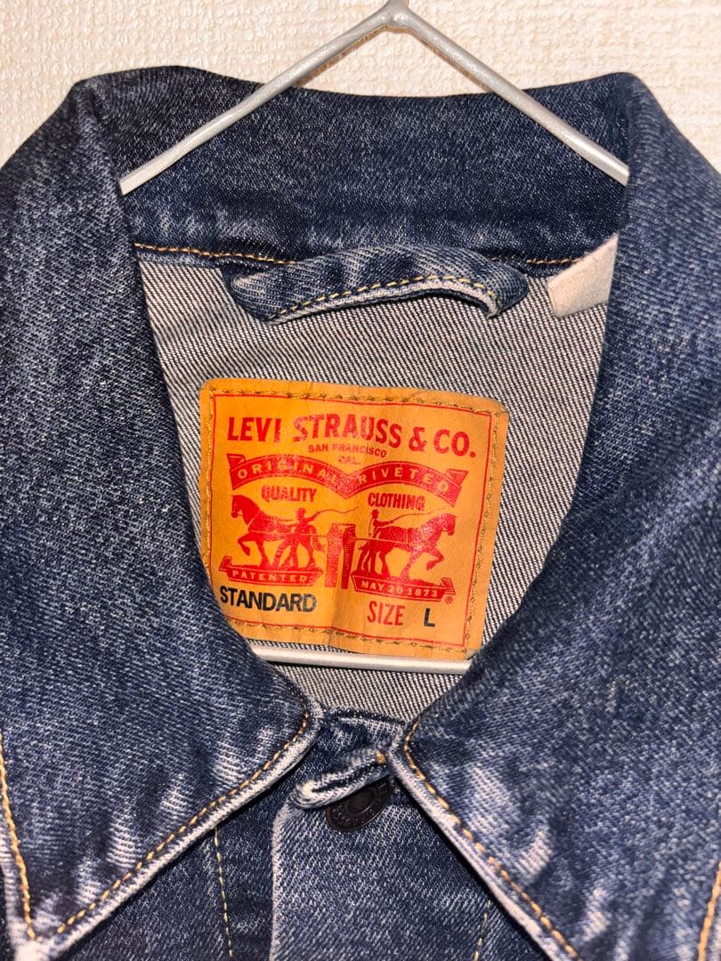 LEVI STRAUSS & CO. ダークデニムジャケット Lサイズ