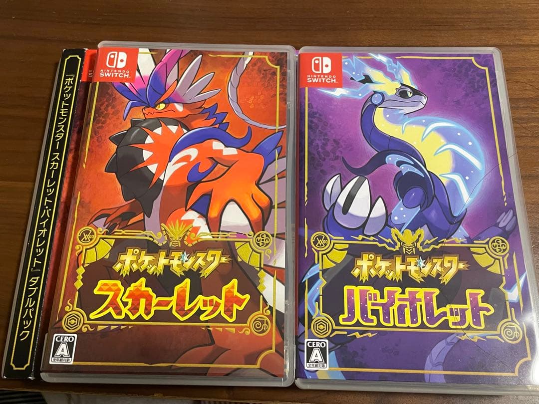 ポケモン スカーレット バイオレット ダブルパック スイッチ
