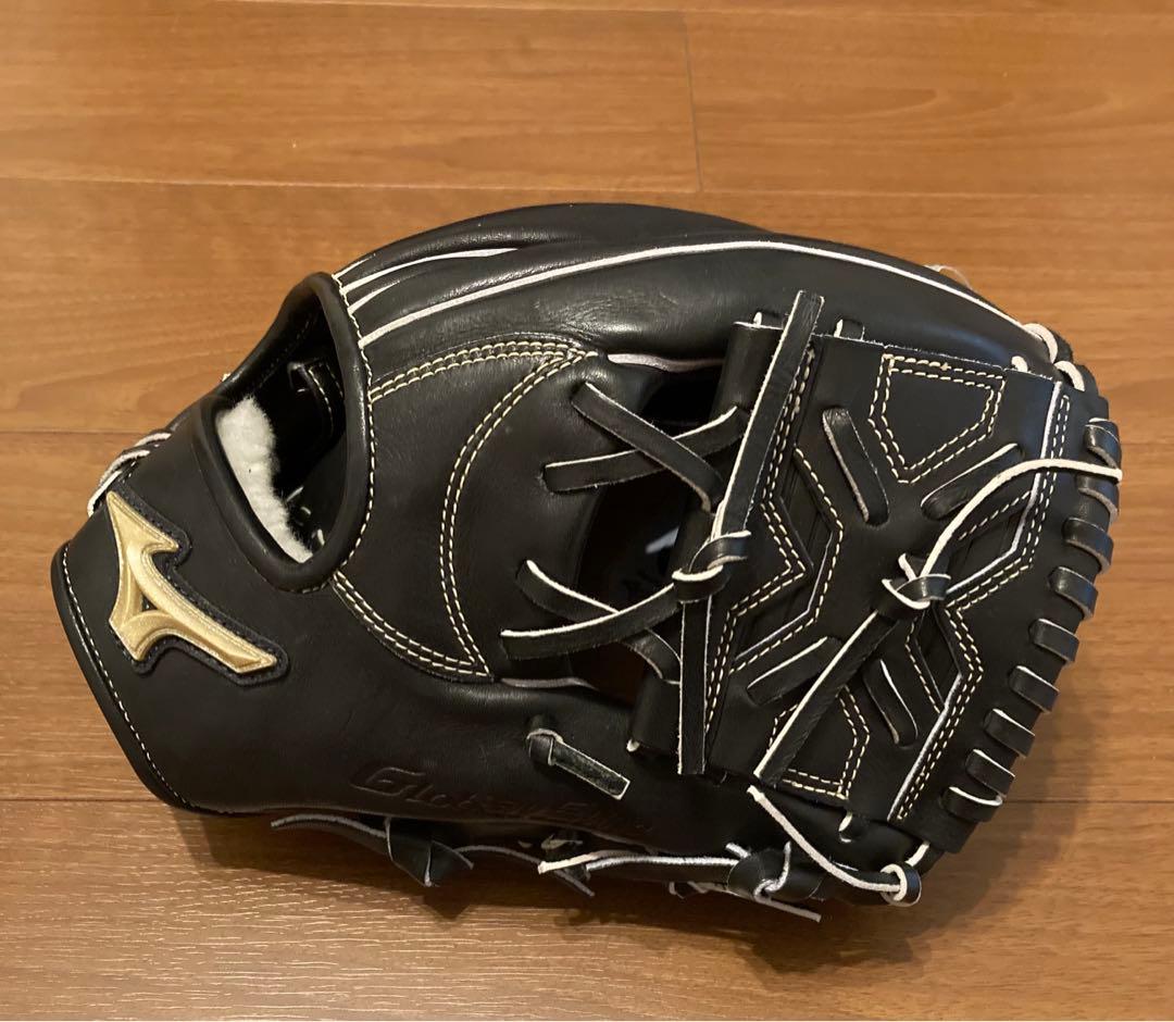 【新品未使用】MIZUNO Global Elite内野手型 硬式グローブ 黒