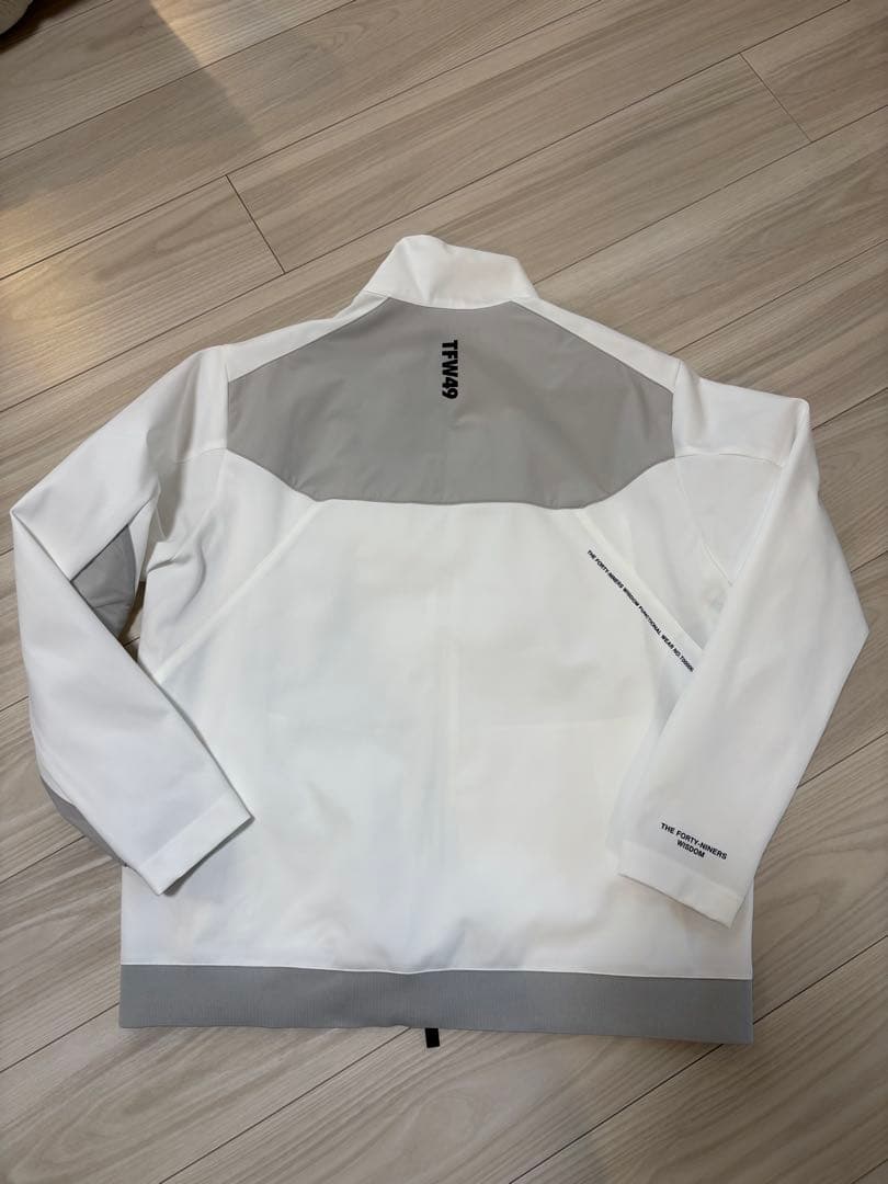 TFW49 ジップアップジャケット ズボンのセット XL ホワイト/グレー