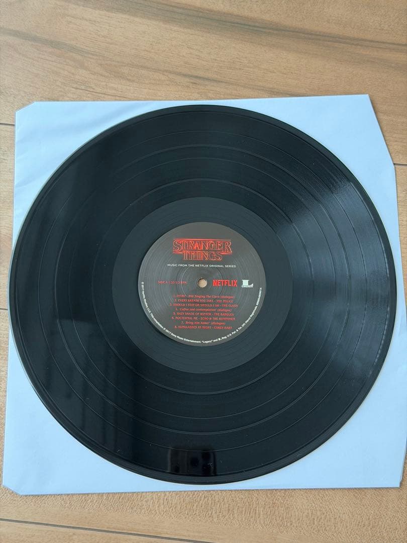 Stranger Things レコード　美品　12月購入