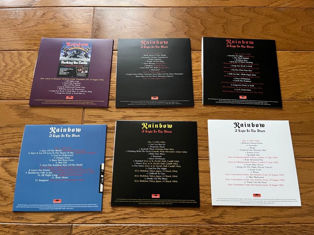 洋楽 RAINBOW/A LIGHT IN THE BLACK 1975-1984