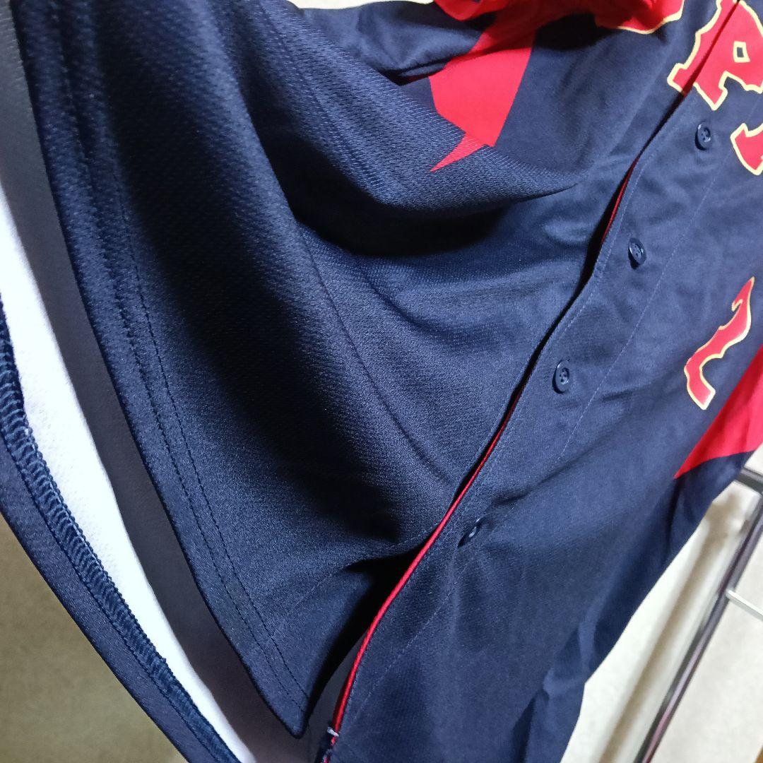 ミズノ製 侍ジャパン 源田壮亮 WBC2023プリントユニフォーム ビジター／F