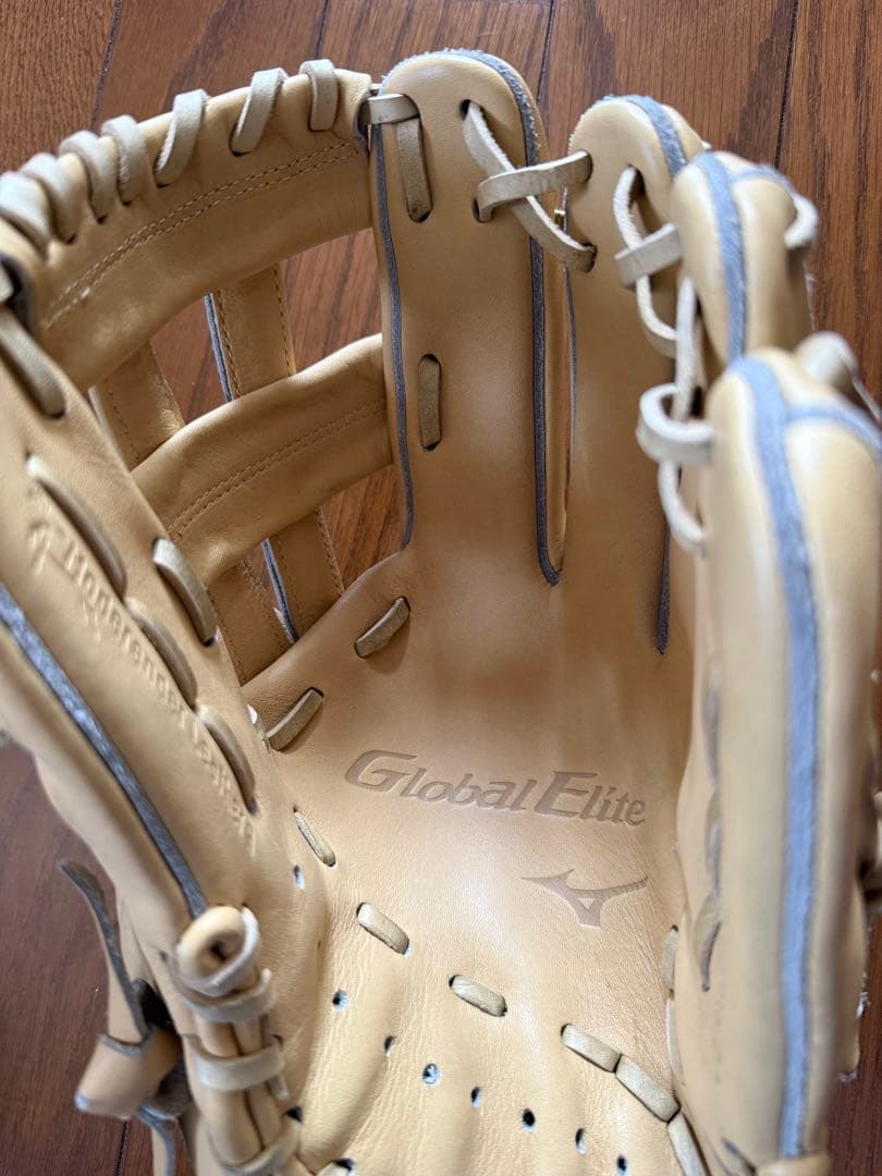 MIZUNO グローバルエリート軟式右投げ内野手用グローブ