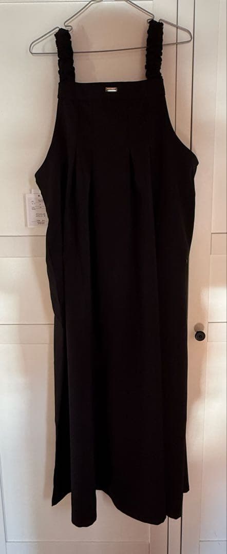 【ASYMM】タックデザインワンピース　ブラック ぞうねこチャンネル購入