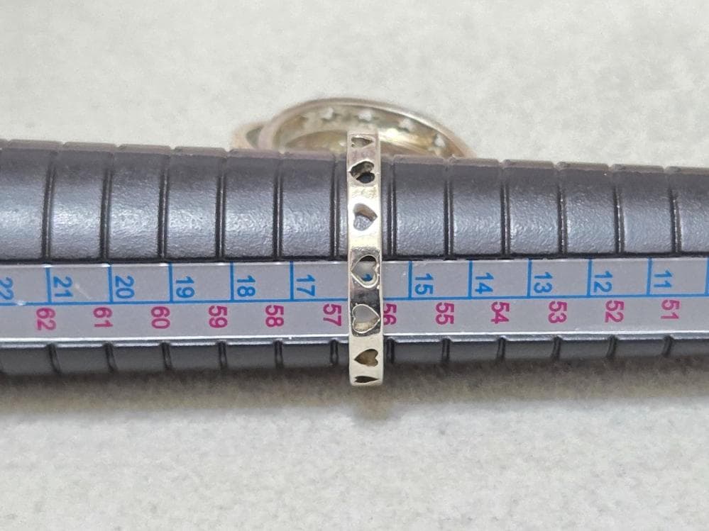 フォリフォリ　ミレニアム限定　SILVER925　3連リング　12号　43216