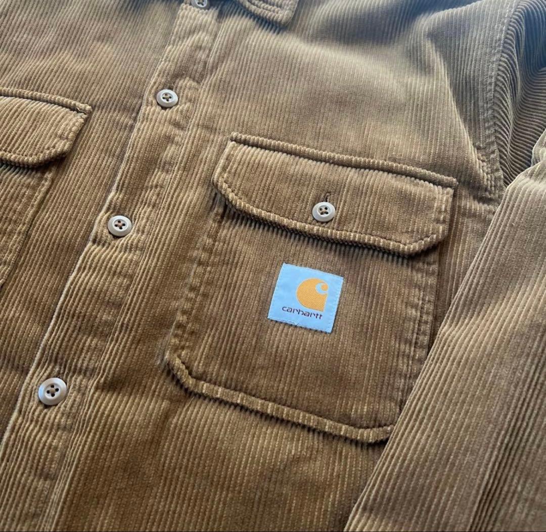 Carhartt WIPコーデュロイジャケットブラウン　カーハート