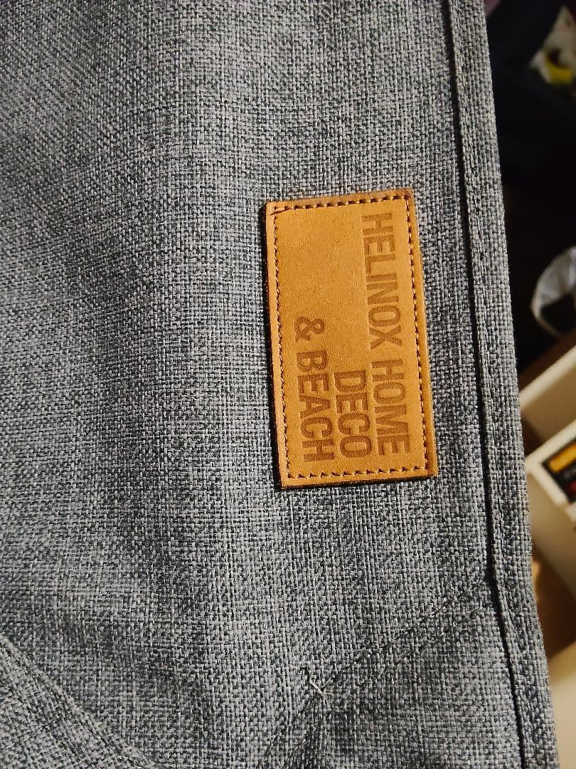 Helinox デコ＆ビーチチェア グレー 収納バッグ付き