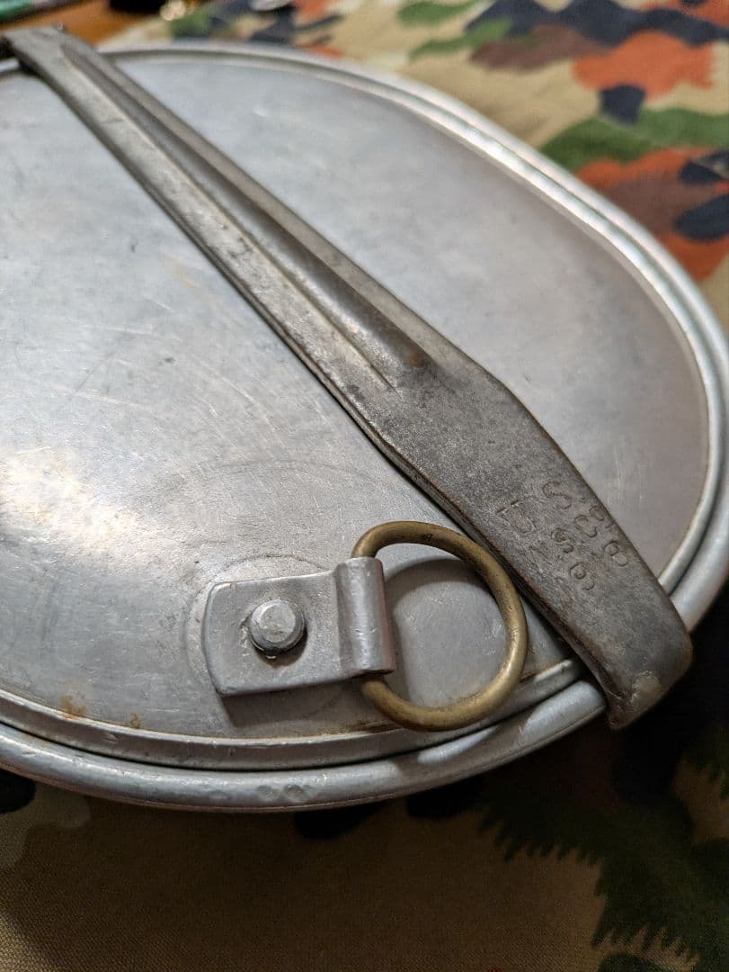 第二次世界大戦 米軍 M1910 USメスキット 1918年　軍幕　飯盒　美品