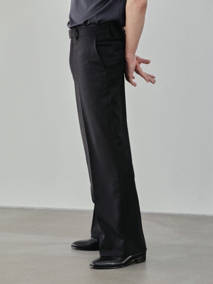 Llife KERSEY FLARE SLACKS Lサイズ