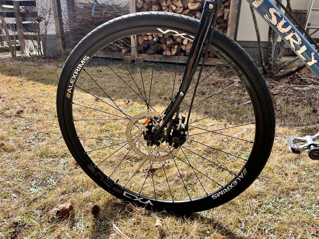 SURLY Disc Trucker　ブルー　旧モデル　ブルーラグ　サーリー