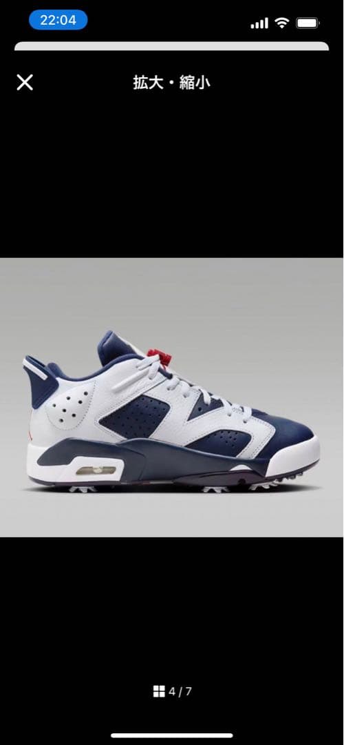 シューズ(男性用) JORDAN RETRO 6 GOLF