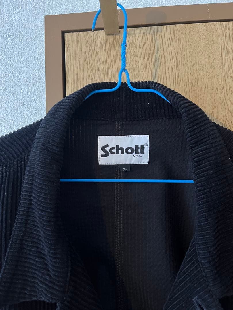Schott コーデュロイ カバーオールジャケット