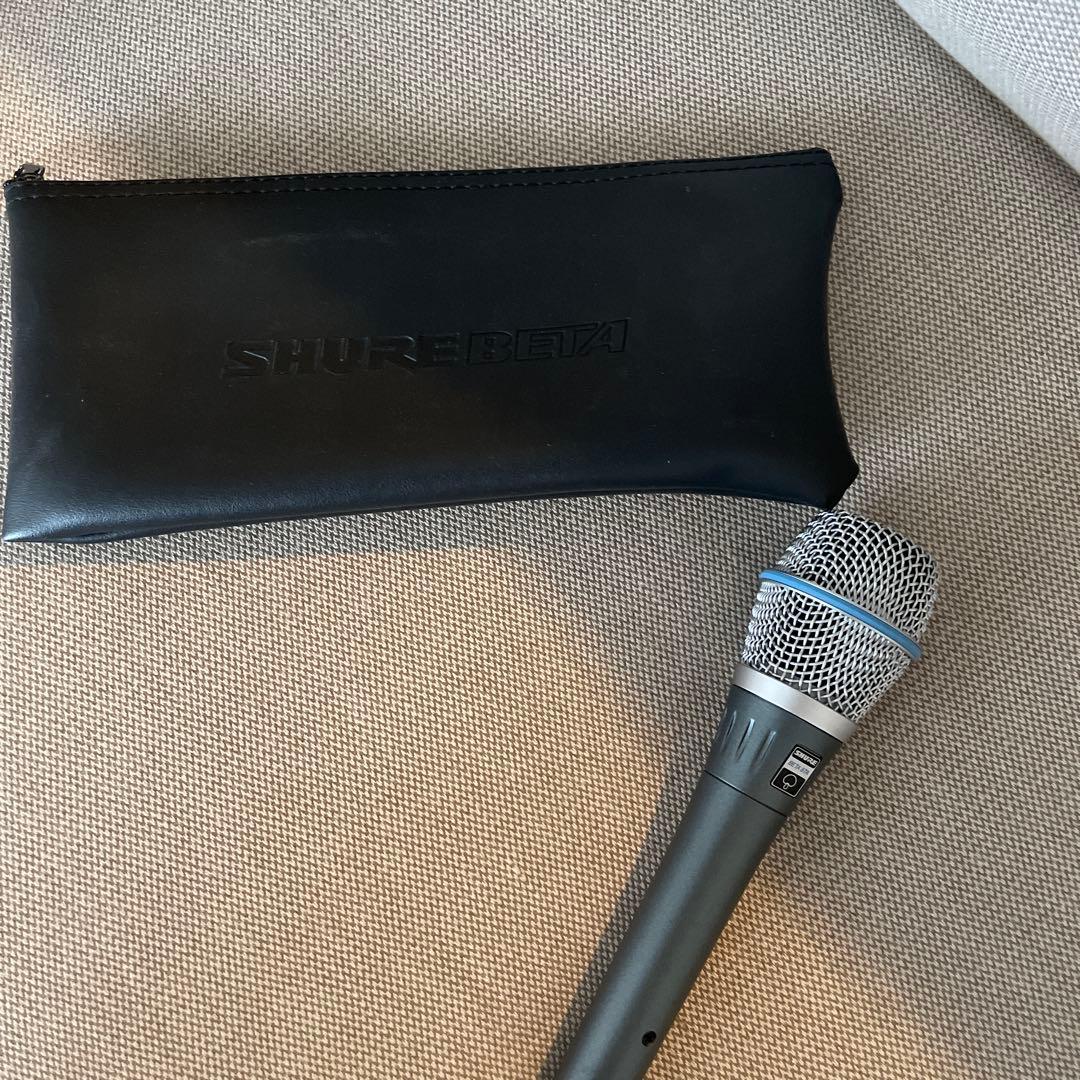 SHURE BETA87A ボーカル用コンデンサーマイク　美品