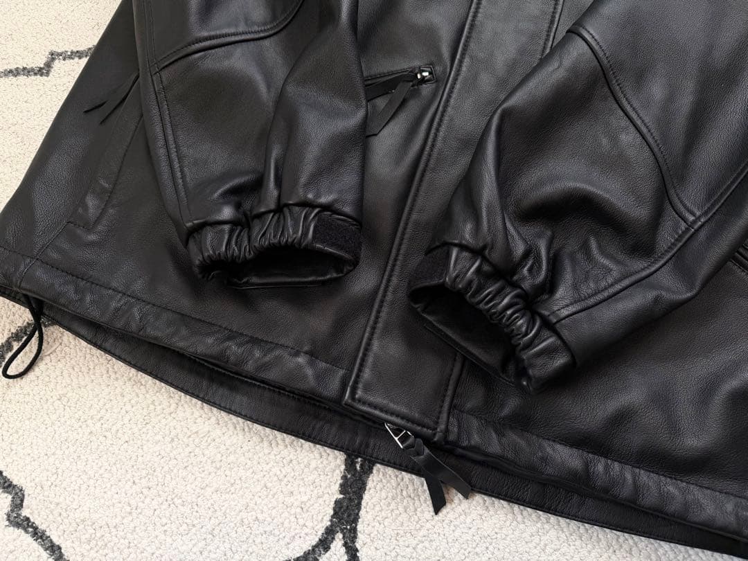 CCU leather ex. F jacket レザー ブルゾン 1