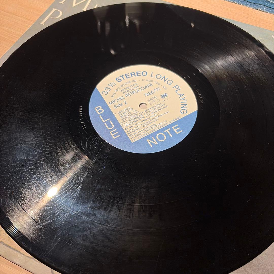 [レコード] Michel plays Petrucciani LP