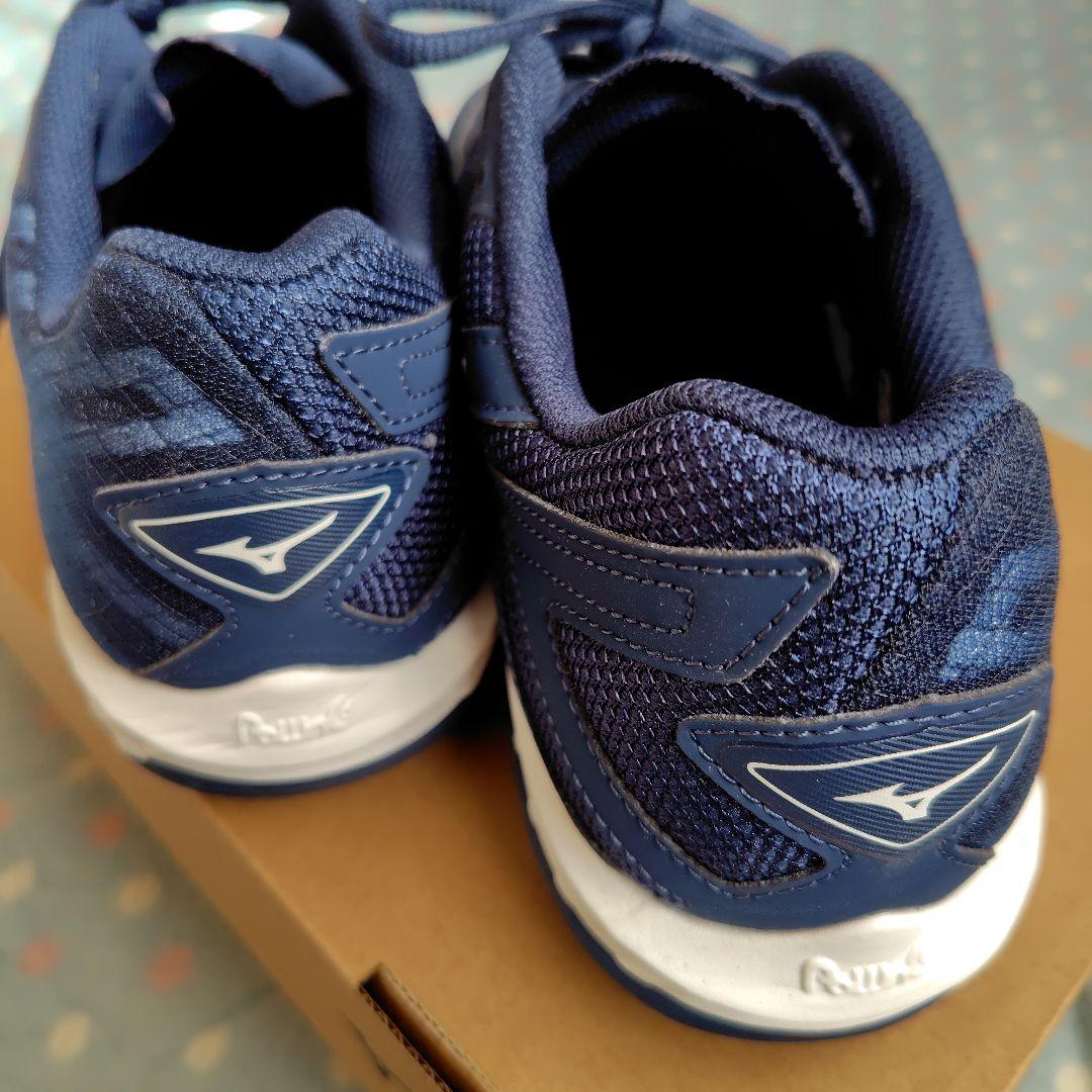 Mizuno バドミントンシューズ WAVE CLAW EL2ネイビー 25.5