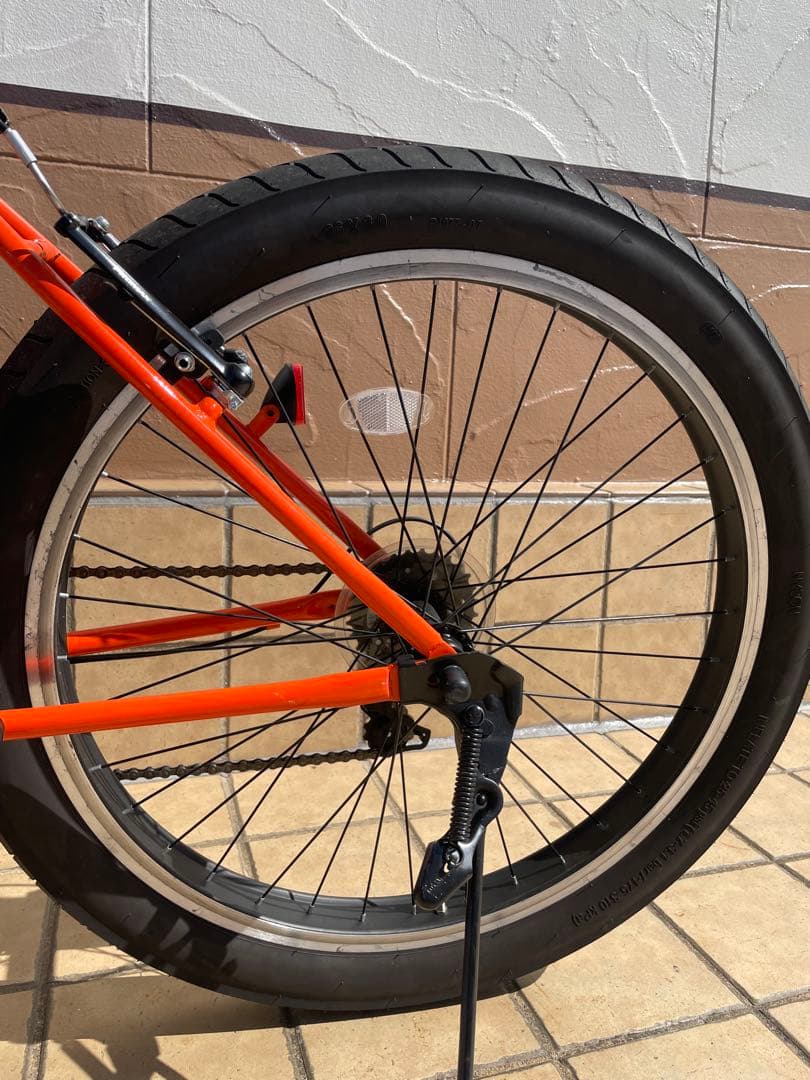 手渡時値引【室内保管】26インチマウンテンバイク 3インチ fatbike 8段