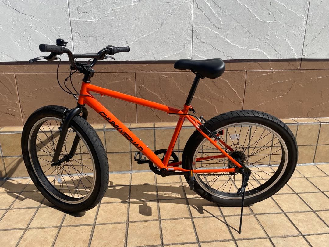 手渡時値引【室内保管】26インチマウンテンバイク 3インチ fatbike 8段