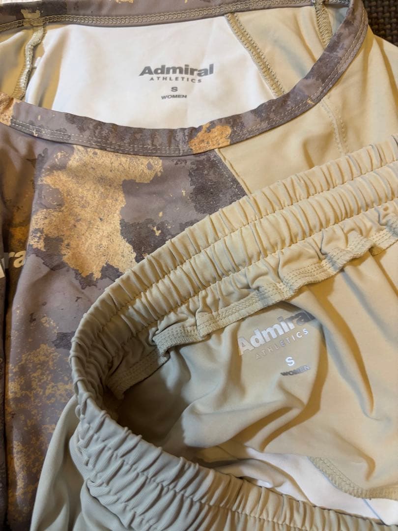 最終価格。Admiralテニスウェア Sサイズセットアップ