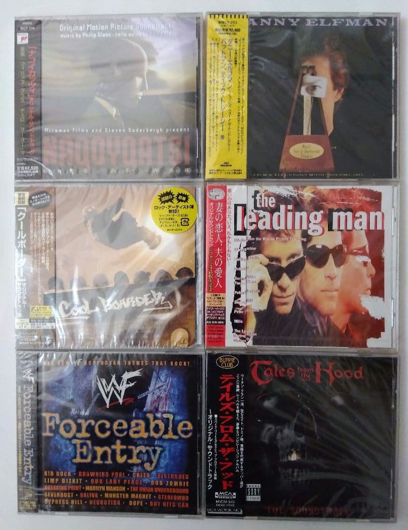 (全美品)洋画サントラ９５枚未開封多数　レア多数　中古極上美品