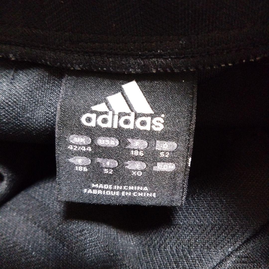 【adidas 】ブラックジャージ上下（サイズ違い）セット