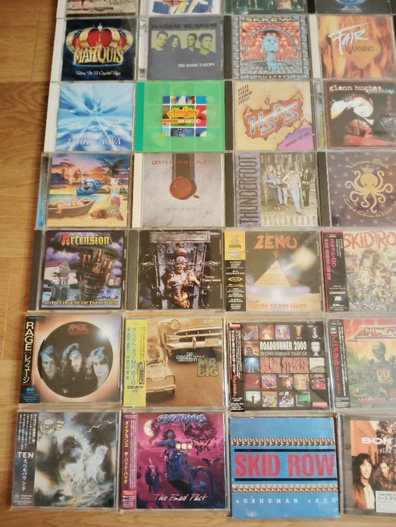 中古　CD　まとめて　６０枚　heavyl　hardrock