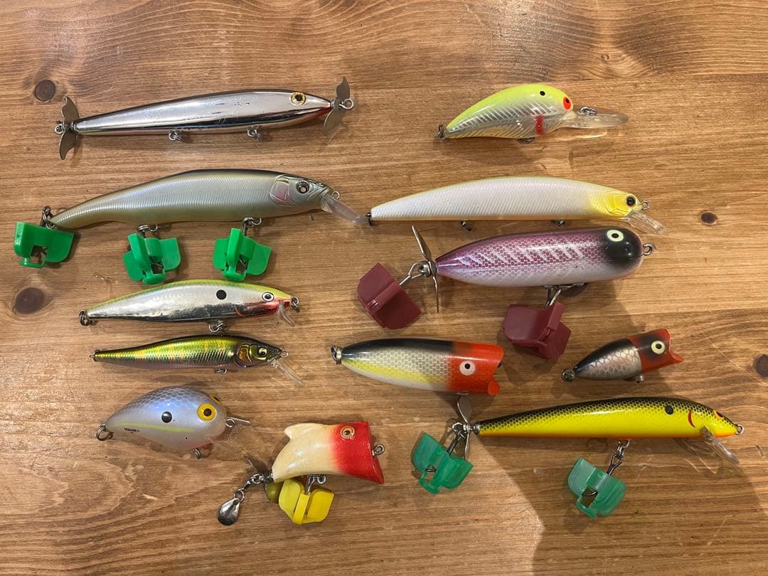 ハードルアー 12個セット トップウォーター　ミノー　クランク