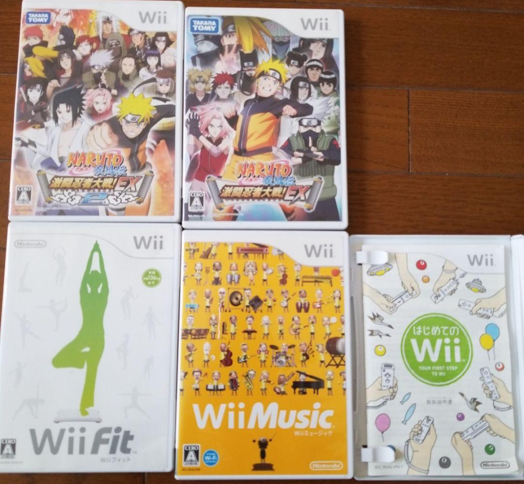 送料無料　任天堂 Wii本体　Ver4.3J　WiiFit　ソフト他
