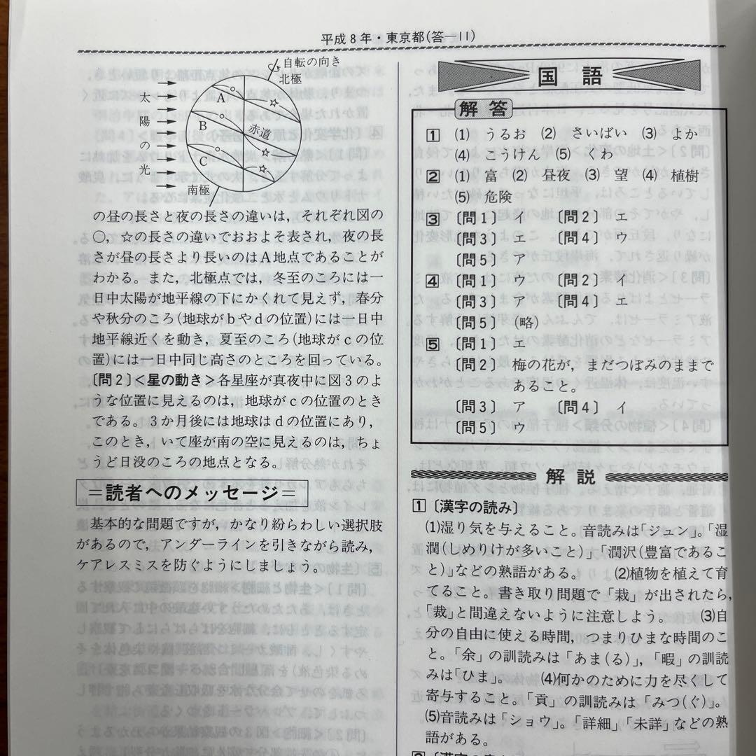 東京都立高校 6年間入試と研究 平成14年
