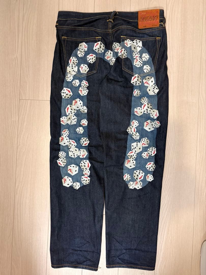 パンツ Palace x Evisu Dice Denim Jean 31 BLACK