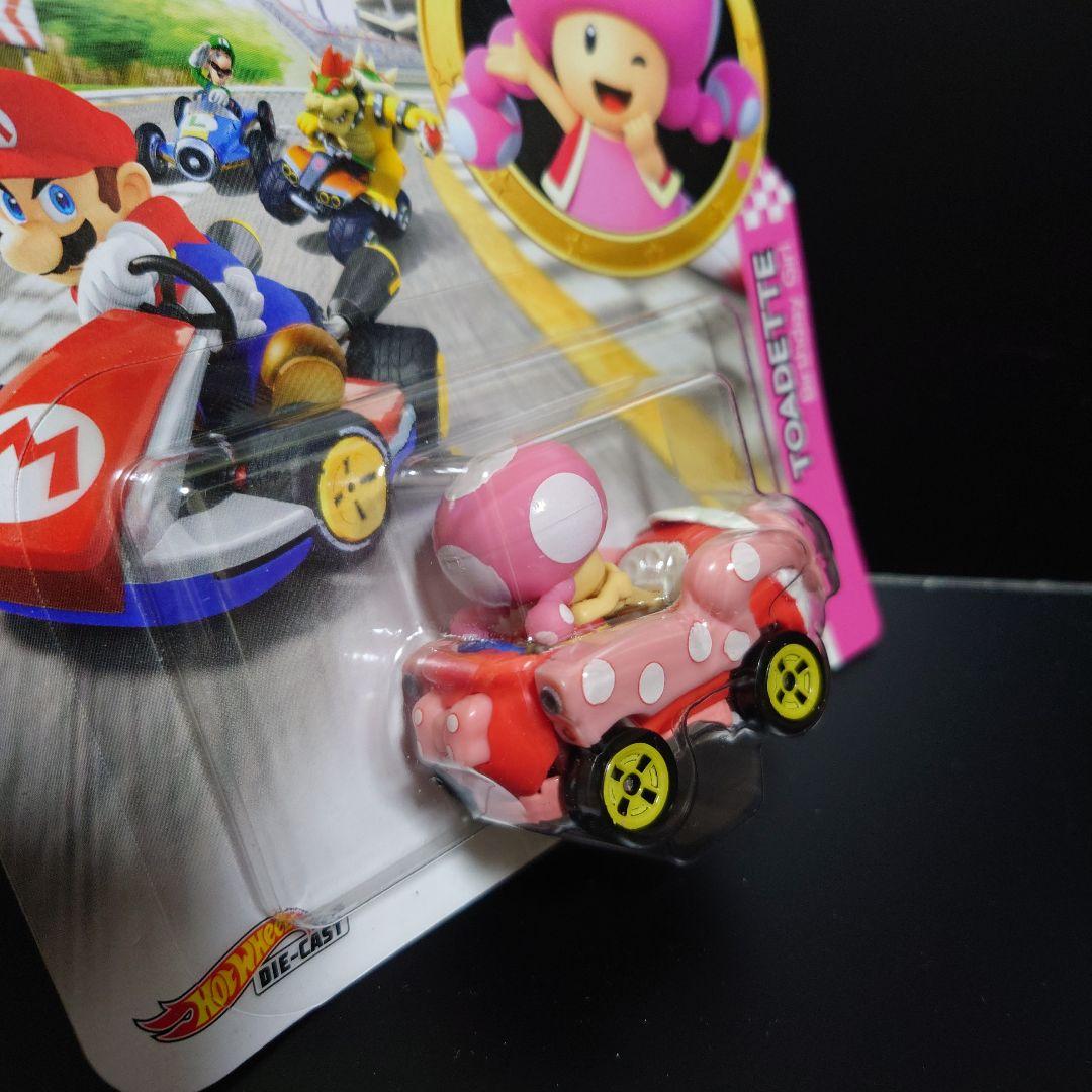 専用　ホットウィール　マリオカート　キノピコ & ベビーピーチ2台セット