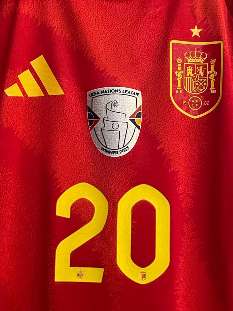 【タグ付き正規品】オーセンティック ぺドリ 20 スペイン代表 EURO仕様