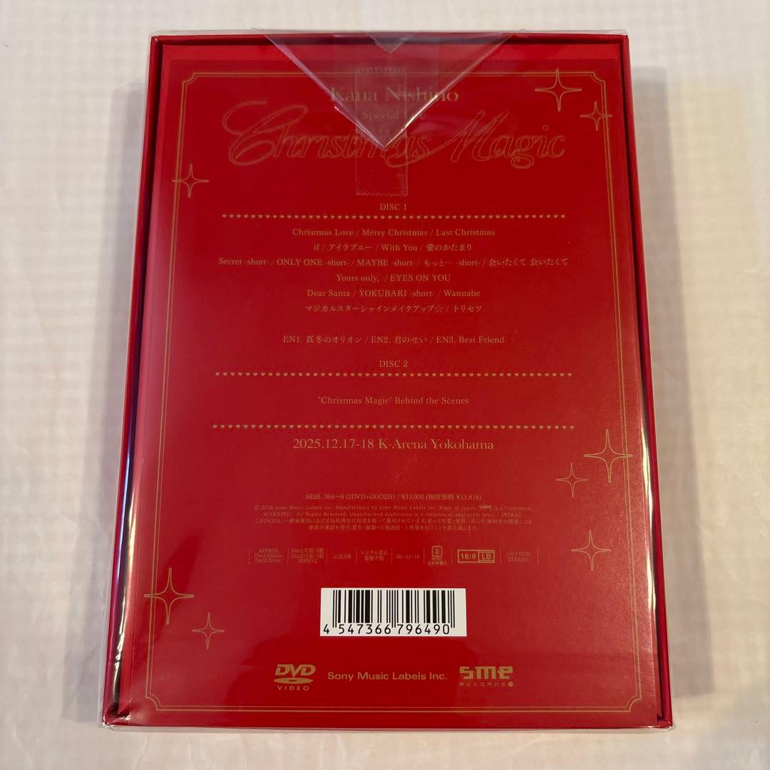 新品 西野カナ Special Live \"Christmas Magic\"