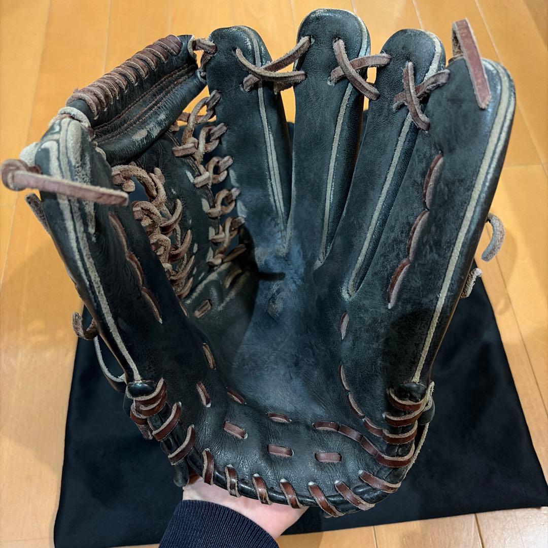 adidas 硬式グローブ 黒 ETY77