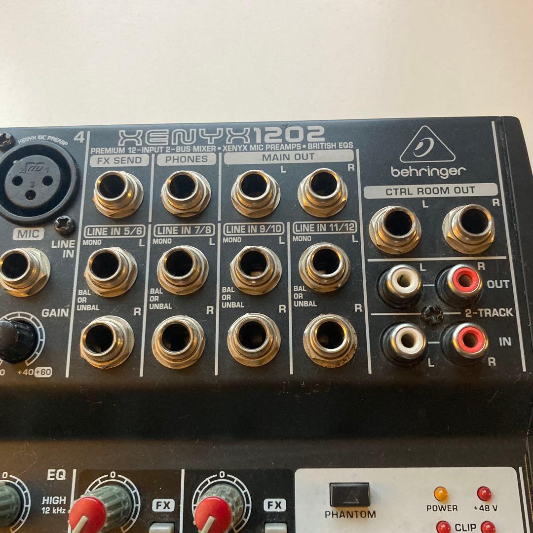 Behringer XENYX 1202 アナログミキサー ACアダプタ純正