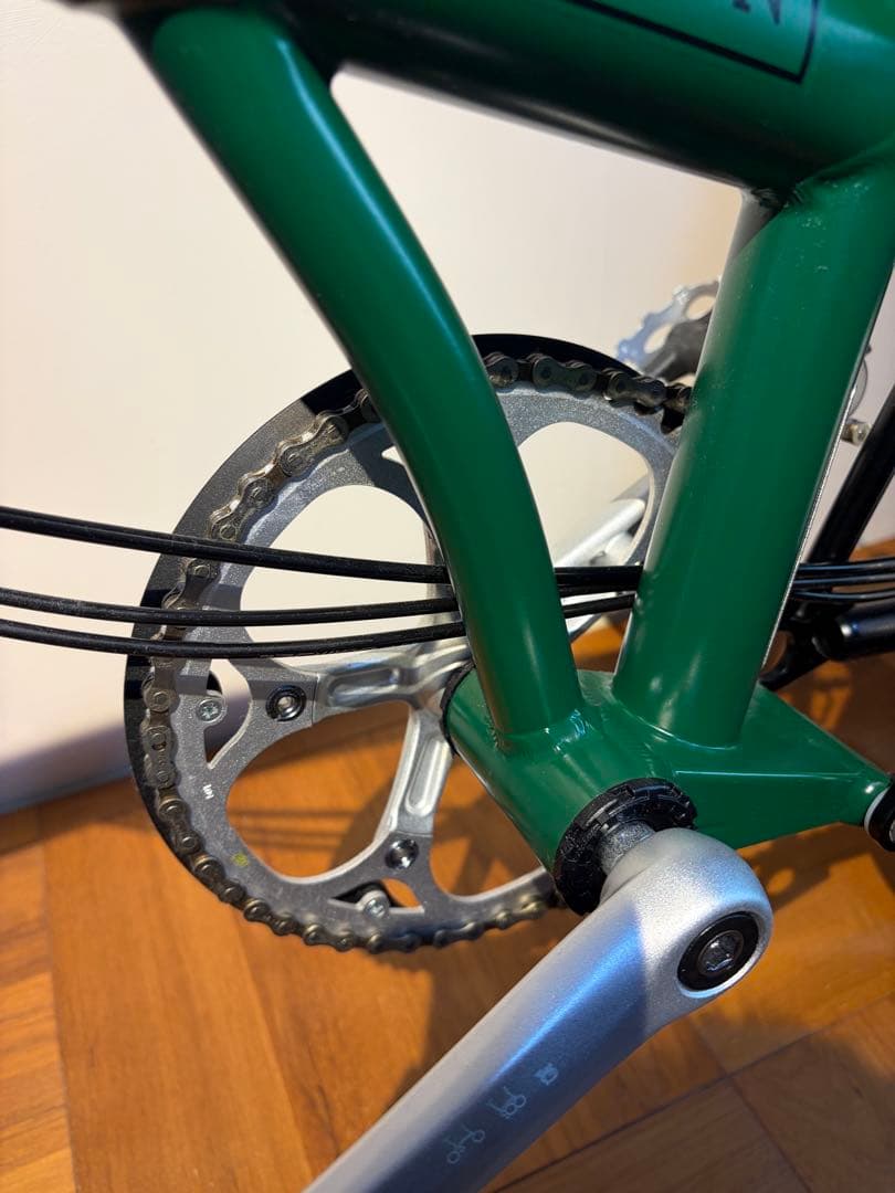【美品】2024年3月購入BROMPTON M6L 6速　グリーン