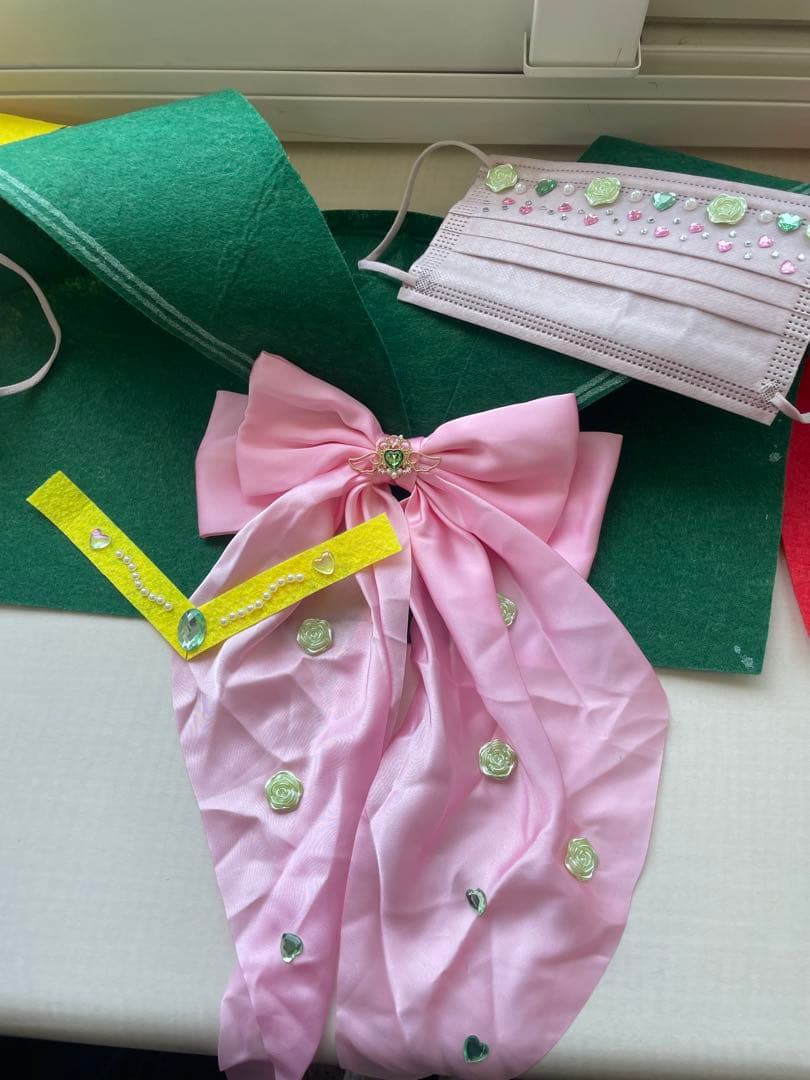 セーラームン風手作り満載衣装×5