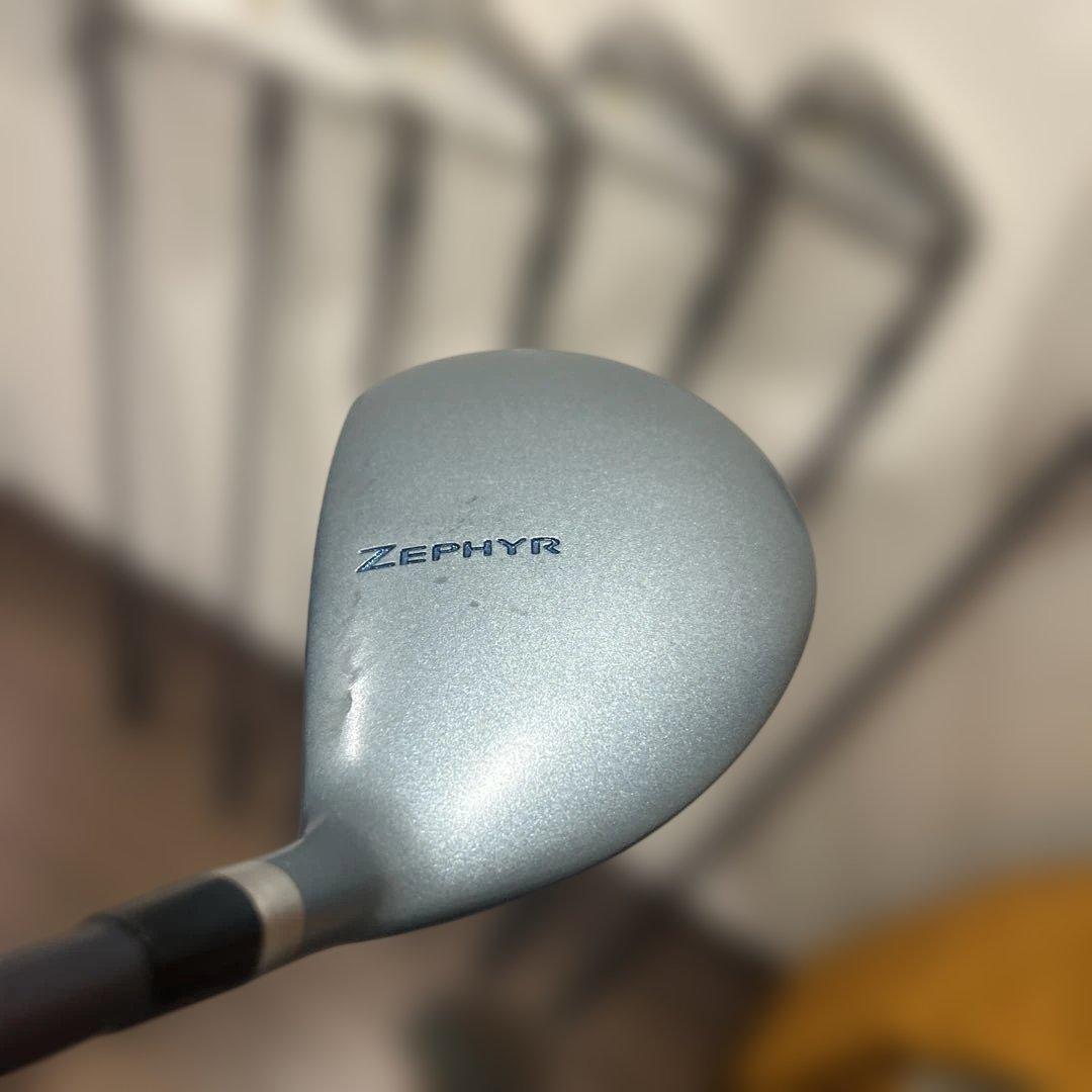 ミズノ Zephyrゼファー レディースゴルフ8本セット キャディバッグ付