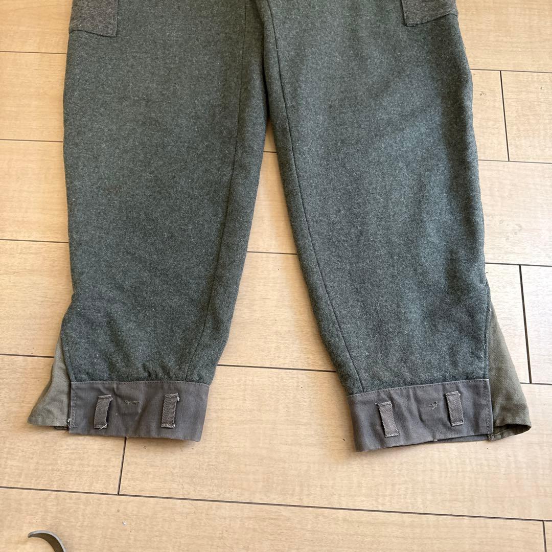【美品】古着 スウェーデン軍 m39 ウールパンツ　メルトンウール 40sユーロ