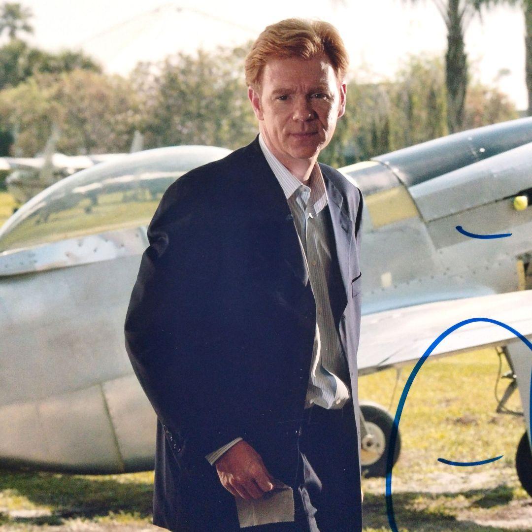 デヴィッド・カルーソ直筆サイン入り超大型写真… David Caruso