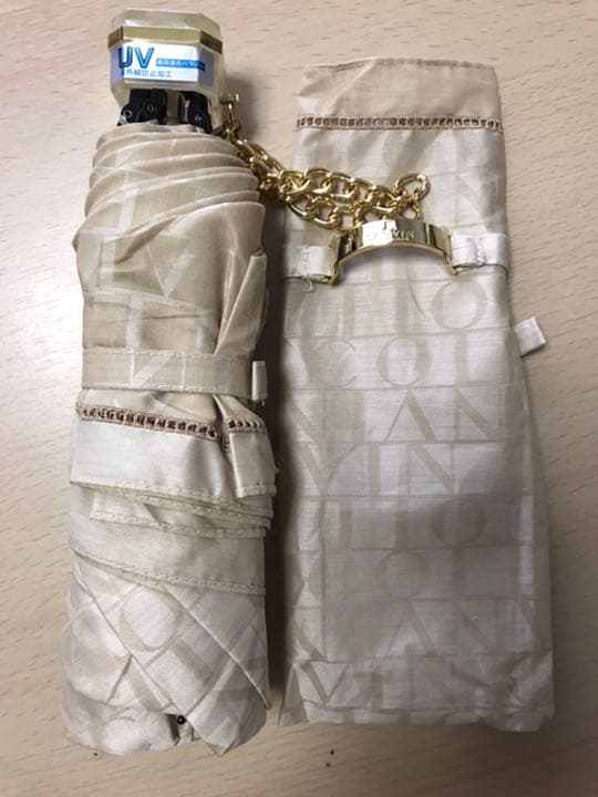 値下げ❗️[新品]ランバン　晴雨兼用折りたたみ傘