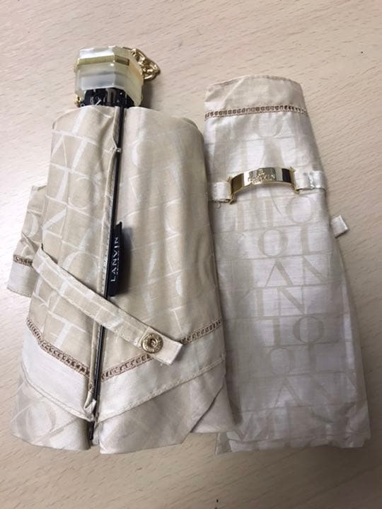 値下げ❗️[新品]ランバン　晴雨兼用折りたたみ傘