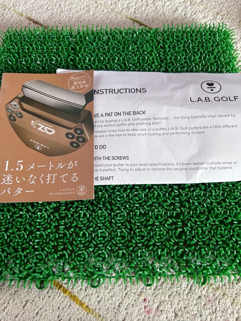 L.A.B GOLF ラブゴルフ　パター　OZ.1 i 34インチ　美品　保証書