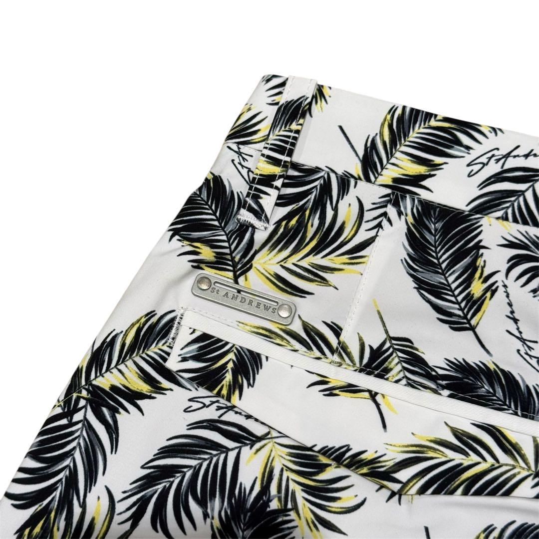 【未使用】定価 2.1万円 St ANDREWS ゴルフパンツ　柄　メンズ